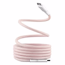 T'nB TCPDMAGPK, 1,5 m, USB C, USB C, USB 3.2 Gen 1 (3.1 Gen 1), Rose, Blanc
