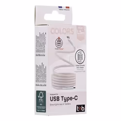 T'nB TCPDMAGPK câble USB USB 3.2 Gen 1 (3.1 Gen 1) 1,5 m USB C Rose, Blanc