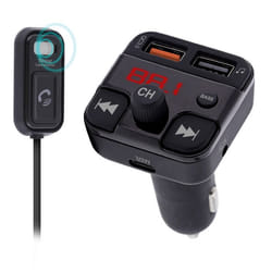 Transmetteur FM Bluetooth - TNB - FMCT10 - Bluetooth 5.0 - Charge USB-C 30W / Tot. 38W - Micro magnétique kit mains‑libre