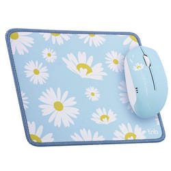 Pack tapis + souris - TnB - DAISY - Design printanier - Sans fil - Confort optimal
