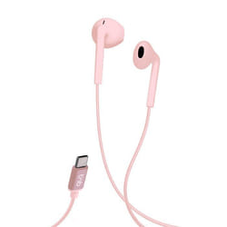 Écouteurs - TNB - Type-C - Confortables - Micro - Contrôle de Volume - Rose