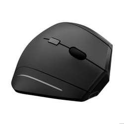 TnB - Souris sans fil ergonomique verticale rechargeable double connexion Bluetooth + USB-A