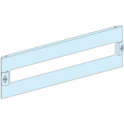 Plastron à fenêtre pour appareillage modulaire, h 150 mm - 03203