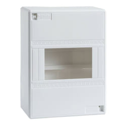 Schneider Electric - coffret de répartition en saillie opale mini schneider 8 modules 13398