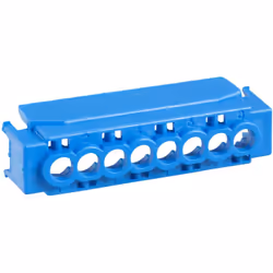 Kaedra capot IP2 pour bornier 8 trous bleu SCHNEIDER 13586 capot IP2 pour bornier 8 trous - bleu
