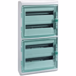 Description générale Le coffret modulaire étanche Kaedra de Schneider est conçu pour protéger les appareillages modulaires in ...