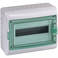 Armoire en saillie avec porte transparente Minikaedra Schneider Boîtier de distribution en saillie Avec porte transparente Po ...