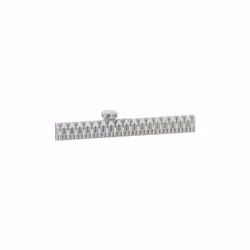 Repartiteur 18 modules 1P+N 63A pour modulaire Districlic XE 36 pas de 9mm avec bornes d'alimentation SCHNEIDER 16173 Distric ...