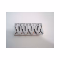 Peigne répartiteur 1P+N 63A pour modulaire embrochable série XE (DUOLINE ou RESI9) largeur 5 modules sans connecteur Districl ...