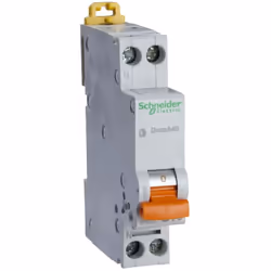 Interruttore magnetotermico DomA45 1P+N C 10A 4500A. Gamma Domae. Disjoncteur magnétothermique DomA45 1P+N C 10A 4500A. Gamme ...