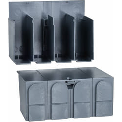 Schneider Electric - 2 cache-bornes 3/4P (INS100/160) - 28958