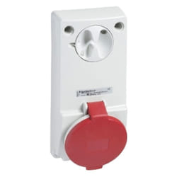 Schneider Electric - Prise verrouillée Schneider verticale 3X32A+T 400V IP44 82046