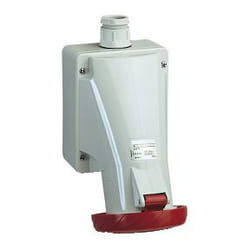 Schneider Electric 83171 prise de courant Gris, Rouge