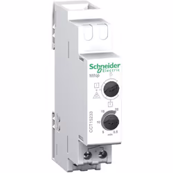 Acti9 MINp minuterie de 30s à 20mn/1h contact 16A/230Vca fonction télérupteur SCHNEIDER CCT15233 Caractéristiques principales ...