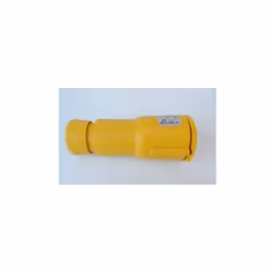 Prise fiche mobile 3P+N+T 32A femelle clapet jaune 100..130V CA industrielle étanche IP44 PratiKa SCHNEIDER ELECTRIC PKY32M41 ...