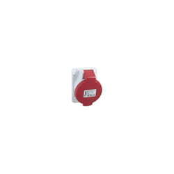 Schneider Electric - PratiKa socket - fast - angled - 32A - 3P + n + e - 380...415 v ac - panel - PKY32F435