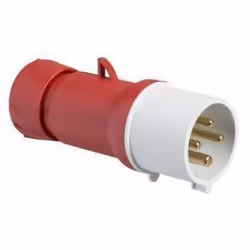 Fiche de commutation aérienne basse tension PK Patrika à vis, 32A, IP44, IK08, 380V, 3P+T, 50-60 Hz, pesant 0,2kg, mesurant 1 ...