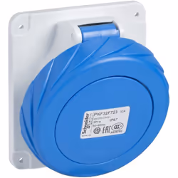 PratiKa socle prise industrielle 32A IP67 220 3P vis SCHNEIDER PKF32F723PratiKa prise industrielle basse tension inclinée 32A ...