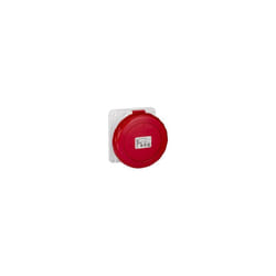 Schneider Electric - PratiKa - socle prise industrielle droite - 32A - IP67 - 380 - 5P - vis - PKF32G735