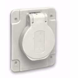 SCHUKO ENC 65X85 prise arrière grise IP54 220 V 2p+T. Type de produit ou de composant : prise nom abrégé de l'appareil : pris ...