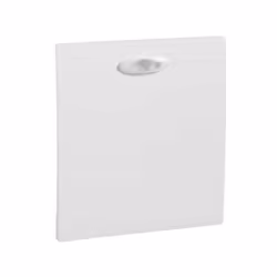 Porte opaque blanche 336x300x20mm pour coffret 1x13M saillie (PRA13651) ou encastré (PRA32113) IP40 PRAGMA Pragma - porte opa ...