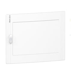 Porte opaque blanche 550x450x20mm pour coffret 2x24M saillie (PRA10266W) ou encastré (PRA22224W) IP40 pragma
