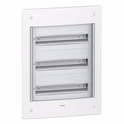 Armoire d'encastrement Schneider sans porte Pour le montage de borniers, rail DIN IP30