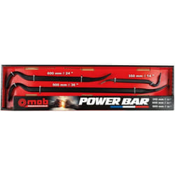 Mob Outillage - Lot de 3 barres à mine Power Bar : 350, 600 et 900 mm - mob