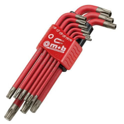 Mob Mondelin - Etui de 9 clés mâles torx avec aimant - MOB