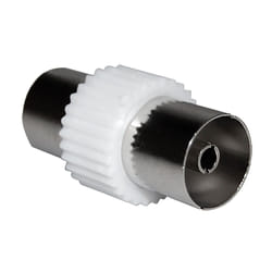 D2 Diffusion D2ADPCOAXF changeur de genre de câble Coaxial Argent