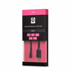 Câble HDMI - D2DIFFUSION - 15 m - HDMI avec Ethernet - 4K - 3D-Transmission