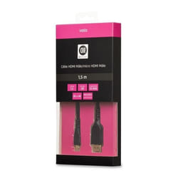 Câble HDMI - D2DIFFUSION - 15 m - HDMI avec Ethernet - 4K - 3D-Transmission