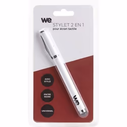 WE Stylet Pour Surfaces Tactiles Avec Stylo - Blanc