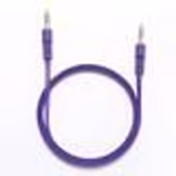 WE Câble Jack/Jack plat 1m50 violet