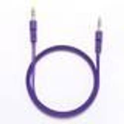 WE Câble Jack/Jack plat 1m50 violet