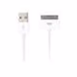 WE Câble USB Apple pour iphone 4 et 4S - 1 mètre - Blanc