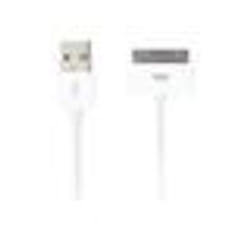 WE Câble USB Apple pour iphone 4 et 4S - 1 mètre - Blanc