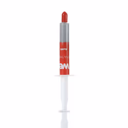 WE Pâte thermique, Protecteur de pâte thermique, Charbon, Silicone, Gris, Rouge, Blanc, 180 °C, -30 °C, 3,8 W/m·K