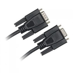 Rallonge VGA - D2Diffusion - 5.0m - Connecteur mâle et femelle - Câble noir - Garantie constructeur