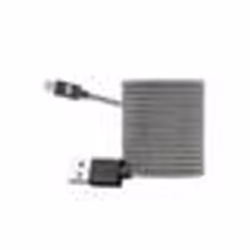 Câble USB/Micro USB Nylon Tressé 2m - WE - Recharge et transfert de données - Noir/Blanc