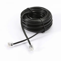 D2 Diffusion D2RJ111000 câble de téléphone 10 m Noir