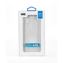 Coque de protection - WE - Galaxy A20e - TPU semi-rigide - Transparent - Minimaliste