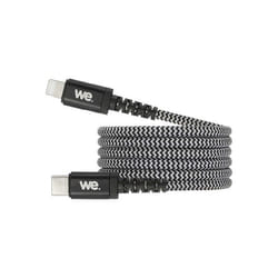 Câble USB-C vers Lightning - WE - 1m - Charge Rapide - Nylon Tressé - Connecteurs Métal