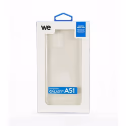 Coque de protection - WE - Galaxy A51 - TPU semi-rigide - Transparent - Ultra fine