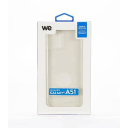 Coque de protection - WE - Galaxy A51 - TPU semi-rigide - Transparent - Ultra fine
