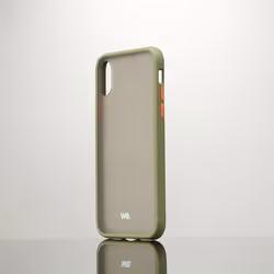 Coque - WE - iPhone X/XS - Kaki - Anti-choc - Anti-buée - Anti-empreinte