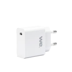 Chargeur USB-C avec câble WE Bundle - 1 port 18W PD 3.0 - Blanc