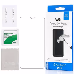Film de Protection décran - WE - Samsung Galaxy A12/A32 5G - Verre Trempé - Anti-Rayures - 9H