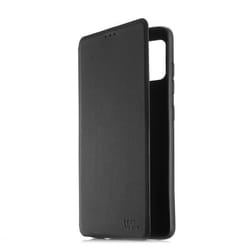 WE Etui de protection pour smartphone Samsung Galaxy A12. Résistant aux chocs et chûtes. Accès caméra et multi-position - noir