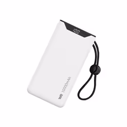 Batterie externe 18W 10 000 mAh 2 ports USB A USB C WE